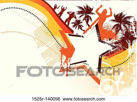 Summer of Love View Large Illustration Stock Illustration - Summer of Love. Fotosearch