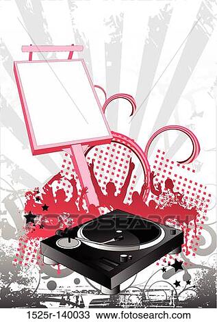 Drawing - Summer Party Time. Fotosearch