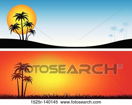 summer scenes View Large Illustration Stock Illustration - summer scenes. Fotosearch