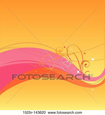 sunset background CS View Large Illustration Clipart - sunset background CS. Fotosearch