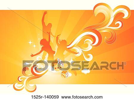 Sunshine People View Large Illustration Stock Illustration - Sunshine People. Fotosearch