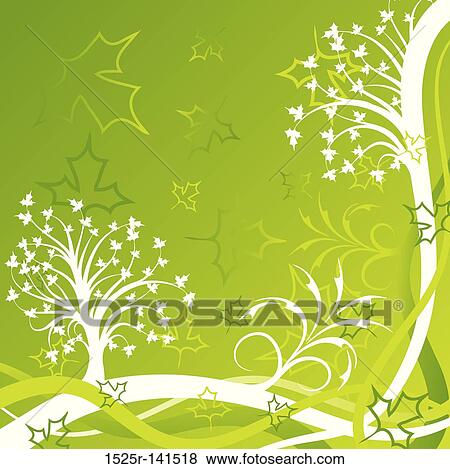 Tree background, vector View Large Illustration Stock Illustration - Tree background, vector. Fotosearch