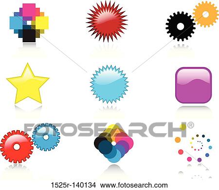useful logos View Large Illustration Stock Illustration - useful logos. Fotosearch
