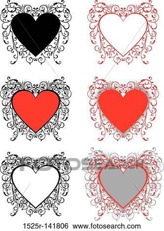Valentine background, hearts, vector View Large Illustration Stock Illustration - Valentine background, hearts, vector. Fotosearch