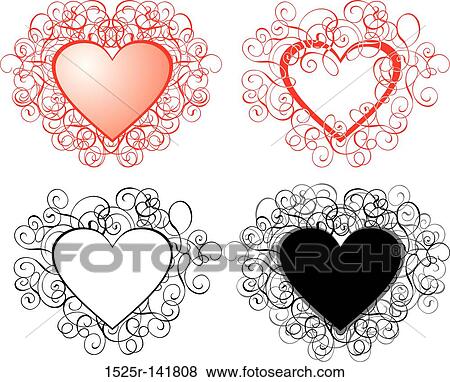 Valentine background, hearts, vector View Large Illustration Stock Illustration - Valentine background, hearts, vector. Fotosearch