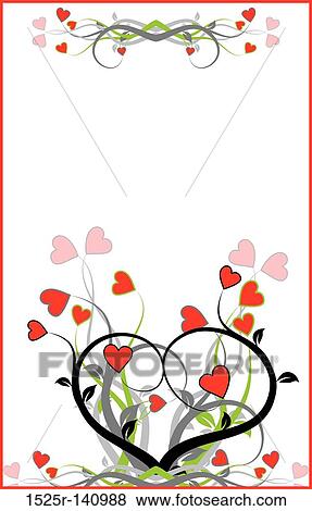 Stock Illustration - Valentine background, vector. Fotosearch