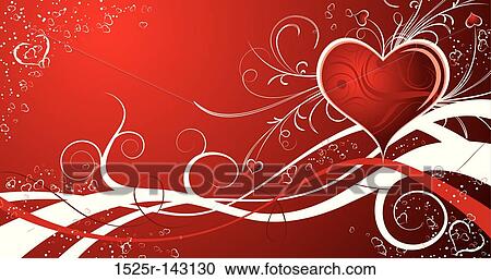 Valentine's abstract View Large Illustration Clipart - Valentine's abstract. Fotosearch