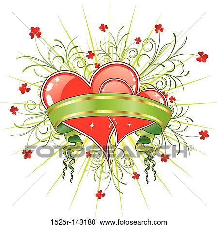 Valentine's abstract View Large Illustration Clipart - Valentine's abstract. Fotosearch