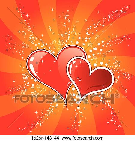 Valentines Day background View Large Illustration Stock Illustration - Valentines Day background. Fotosearch