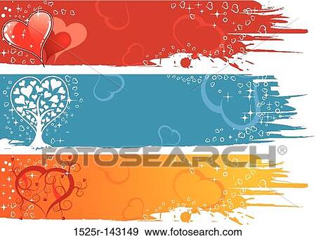 Valentines Day background with tree and hearts View Large Illustration Stock Illustration - Valentines Day background with tree and hearts. Fotosearch