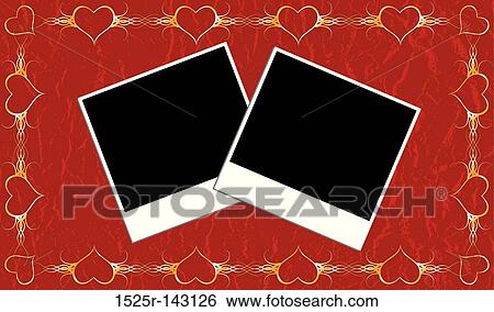 Valentines frame View Large Illustration Stock Illustration - Valentines frame. Fotosearch