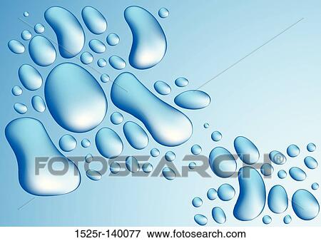 Stock Illustration - Water Dew Drops. Fotosearch