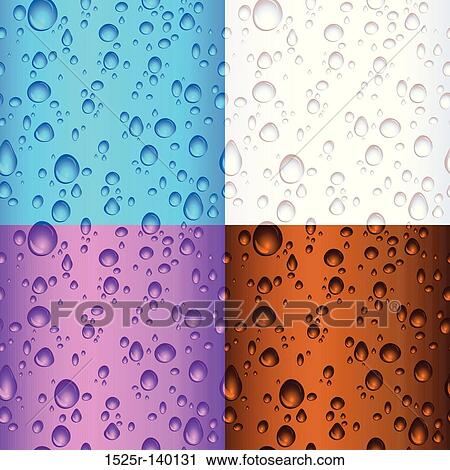 water drop backgrounds View Large Illustration Clip Art - water drop backgrounds. Fotosearch