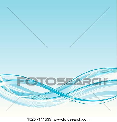 Wave background, vector View Large Illustration Drawing - Wave background, vector. Fotosearch