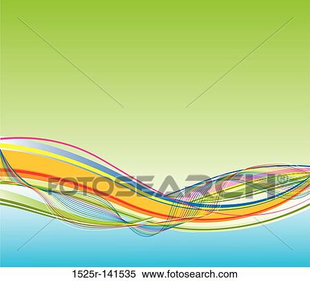 Wave background, vector View Large Illustration Stock Illustration - Wave background, vector. Fotosearch