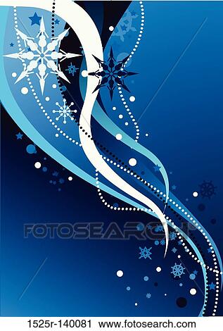 Winter Abstract Illustration View Large Illustration Clip Art - Winter Abstract Illustration. Fotosearch