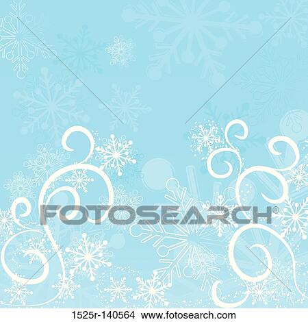 Winter background, vector View Large Illustration Stock Illustration - Winter background, vector. Fotosearch