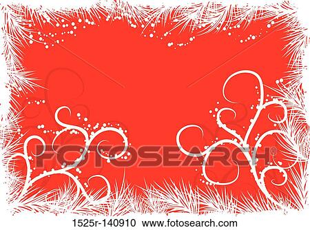 Winter background with a fur-tree, vector View Large Illustration Clipart - Winter background with a fur-tree, vector. Fotosearch