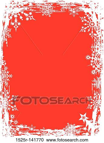 Winter background with snowflakes, vector View Large Illustration Clipart - Winter background with snowflakes, vector. Fotosearch