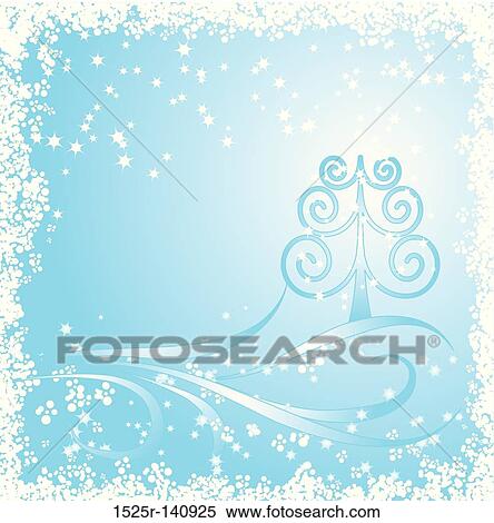 Winter, christmas background, vector View Large Illustration Stock Illustration - Winter, christmas background, vector. Fotosearch