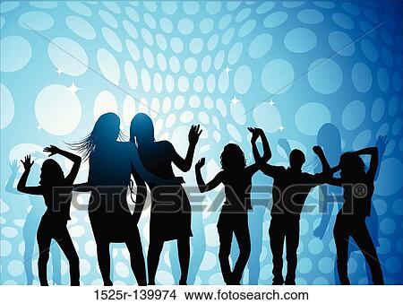 Women in Nightclub View Large Illustration Stock Illustration - Women in Nightclub. Fotosearch