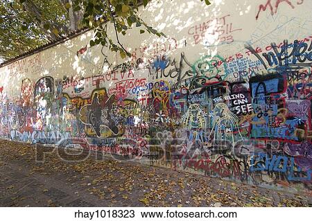 "5 488 Mala Strana graffiti wall where people from all over the world sign their name, or leave their mark. " View Large Photo Image Stock Image - "5 488 Mala Strana graffiti wall where people from all over the world sign their name, or leave their mark. ". Fotosearch