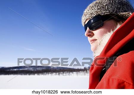 A female on a winter adventure trip in the mountains View Large Photo Image Stock Photograph - A female on a winter adventure trip in the mountains. Fotosearch