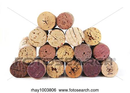 A pile of various wine corks on white background View Large Photo Image Stock Photograph - A pile of various wine corks on white background. Fotosearch