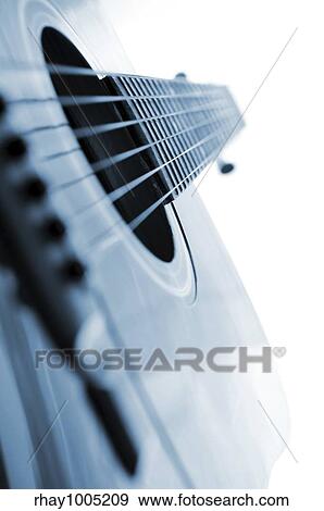 Acoustic guitar close up on white background View Large Photo Image Stock Photo - Acoustic guitar close up on white background. Fotosearch