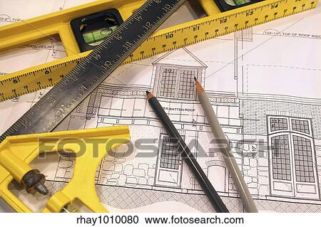 architect's plans View Large Photo Image Stock Image - architect's plans. Fotosearch