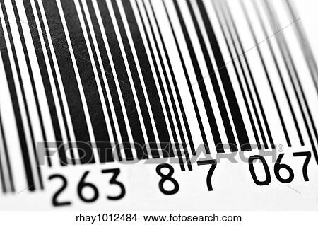 Barcode close-up View Large Photo Image Picture - Barcode close-up. Fotosearch
