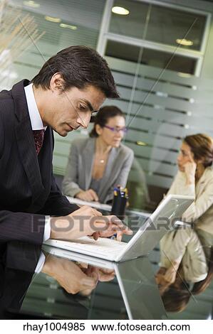 businessman at laptop View Large Photo Image Stock Photography - businessman at laptop. Fotosearch
