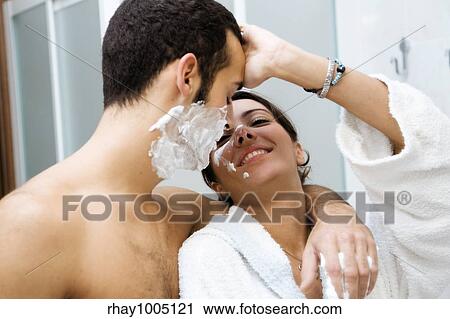 man shaving View Large Photo Image Stock Image - man shaving. Fotosearch