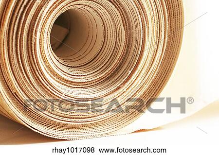 Stock Photo - Paper rolled up. Fotosearch