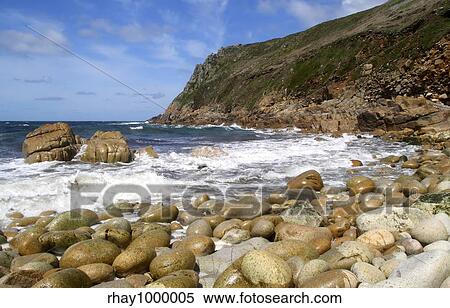 Porth Nanven in Cornwall UK. View Large Photo Image Stock Photography - Porth Nanven in Cornwall UK.. Fotosearch