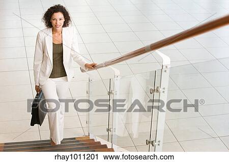 Stock Image - portrait of a business woman. Fotosearch