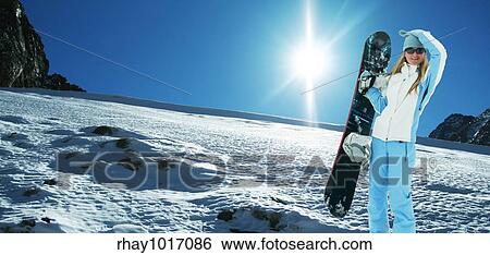 The snowboarder View Large Photo Image Stock Photograph - The snowboarder. Fotosearch