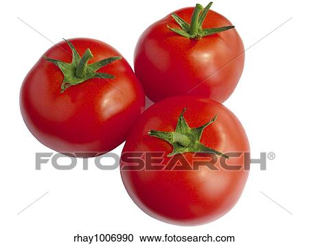 Three tomatoes isolated over a white background. View Large Photo Image Stock Image - Three tomatoes isolated over a white background.. Fotosearch