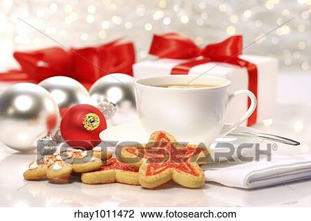Time for a tea break during the holiday season View Large Photo Image Stock Image - Time for a tea break during the holiday season. Fotosearch