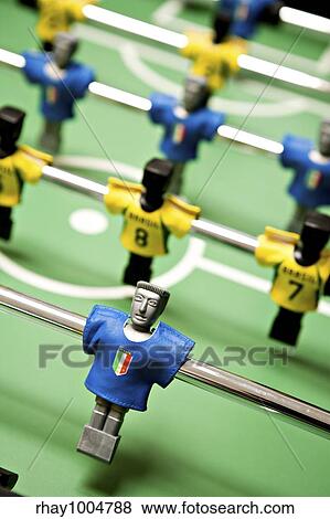 Toy plastic figures of football players close up Toy plastic figures of football players close up View Large Photo Image Stock Photo - Toy plastic figures of football players close up Toy plastic figures of football players close up . Fotosearch