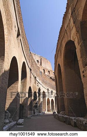"Vertical view from the inside of the Colosseum in Rome, Italy. One of the most famous landmarks in the world. " View Large Photo Image Stock Photo - "Vertical view from the inside of the Colosseum in Rome, Italy. One of the most famous landmarks in the world. ". Fotosearch