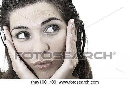 Woman portrait with Shallow depth of field View Large Photo Image Stock Photo - Woman portrait with Shallow depth of field. Fotosearch