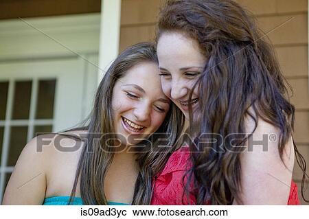Friends laughing View Large Photo Image Stock Image - Friends laughing. Fotosearch