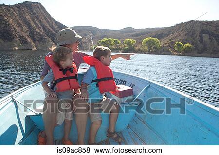 Mother and sons on fishing trip View Large Photo Image Stock Photo - Mother and sons on fishing trip. Fotosearch