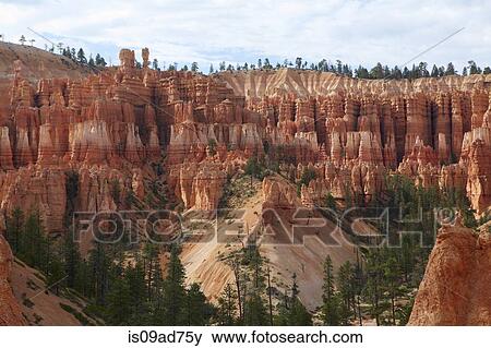 Hoodoos, Bryce Canyon National Park, Utah, USA View Large Photo Image Stock Photo - Hoodoos, Bryce Canyon National Park, Utah, USA. Fotosearch