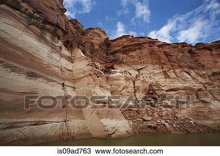 Rock walls of Lake Powell, Page, Arizona, USA View Large Photo Image Stock Image - Rock walls of Lake Powell, Page, Arizona, USA. Fotosearch