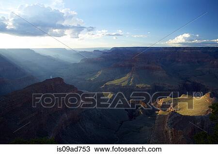Sunlight on Grand Canyon from south rim, Nevada, USA View Large Photo Image Stock Image - Sunlight on Grand Canyon from south rim, Nevada, USA. Fotosearch