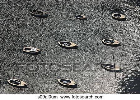Aerial view of boats in sunlight, Melbourne, Victoria, Australia View Large Photo Image Picture - Aerial view of boats in sunlight, Melbourne, Victoria, Australia. Fotosearch