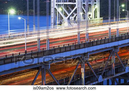 Stock Photograph - George Washington Bridge, Manhattan, New York, USA. Fotosearch