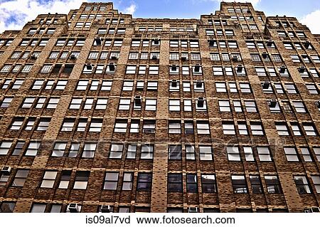Stock Image - High rise building, New York, USA. Fotosearch